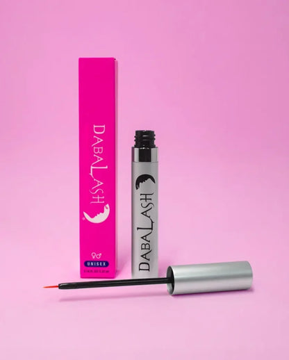 DABALASH Professional Eyelash & Eyebrow Growth Serum with Castor Oil – Promotes the Appearance of Naturally Longer, Fuller, Thicker & Stronger Lash + Brow Hair – 0.18 oz
